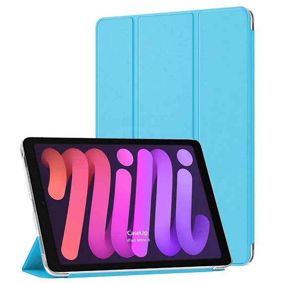 CaseUp Apple iPad Mini 6 2021 Kılıf Smart Protection Mavi 1